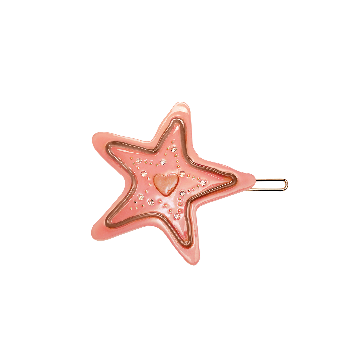 Big Star Haarspange Flamingo Pink