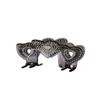 Esca haarklammer Black