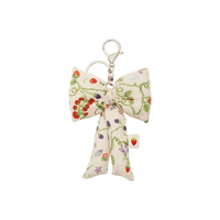 Fabric Bow Schlüsselanhänger Garden Magic Ivory