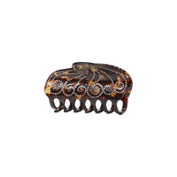 Kamaria Haarklammer Dark Tortoise