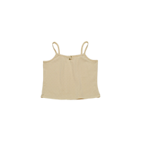 Megan Pointelle Top Butter Yellow