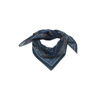 Olena Schal 53x53 Navy