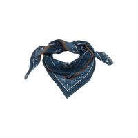 Olena Schal 90x90 Navy