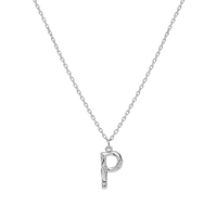 P Alphabet Necklace