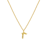 R Alphabet Necklace