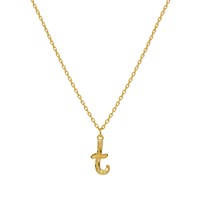 T Alphabet Necklace