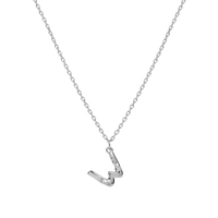 W Alphabet Necklace