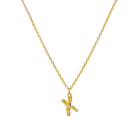 X Alphabet Necklace