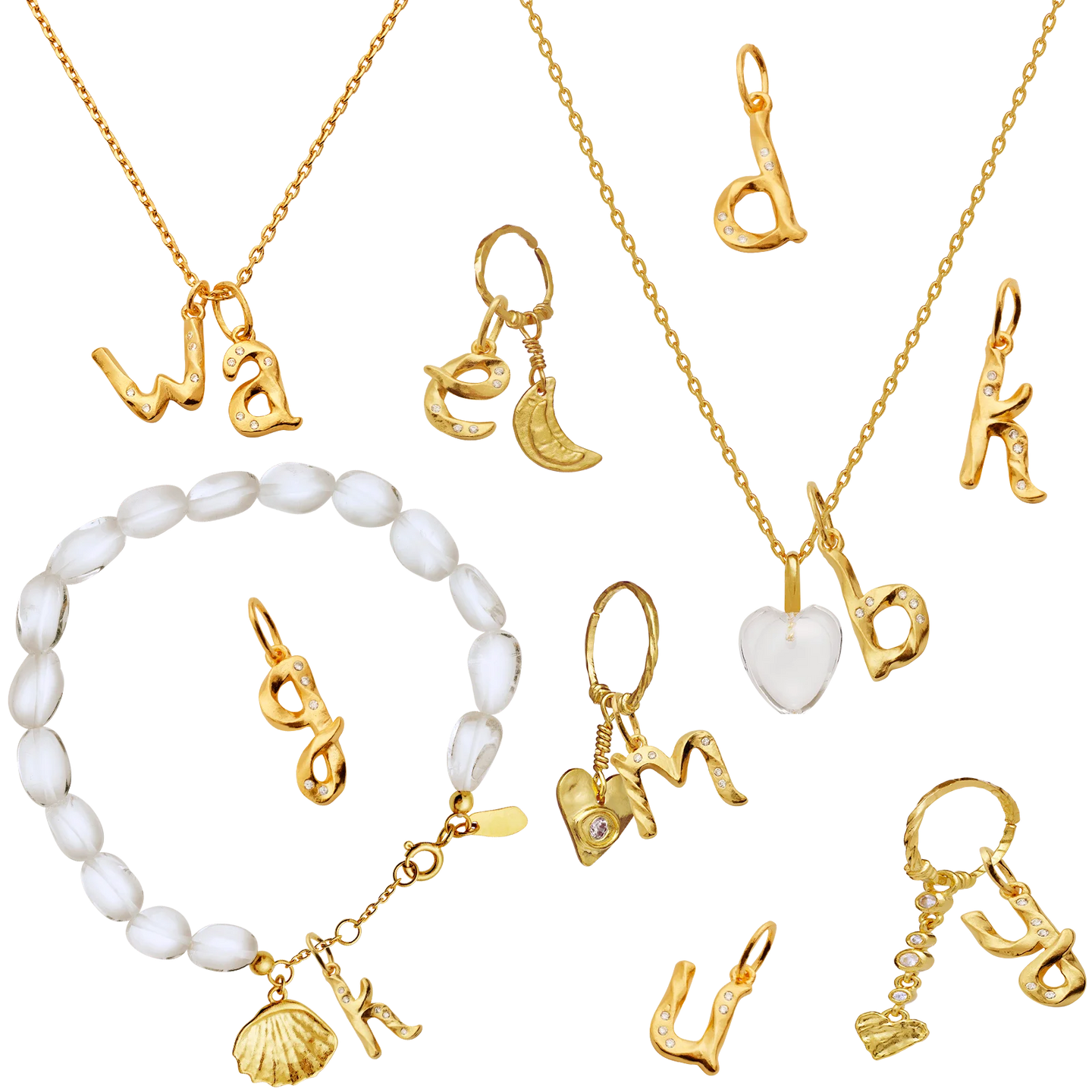 D Alphabet Anhänger