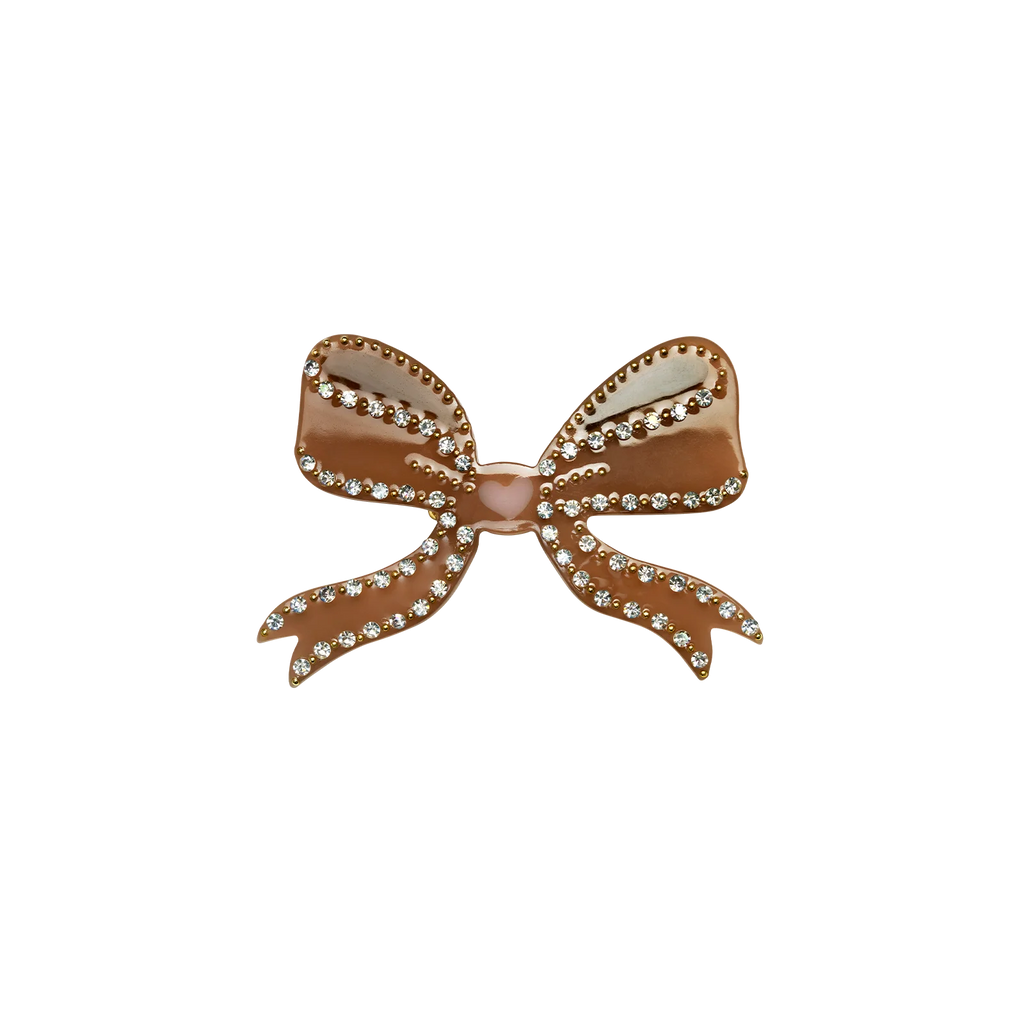 Memoru Brooch Mocha