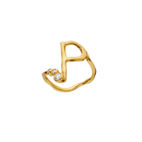 P Alphabet Ring
